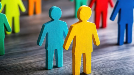 Diversity, equity, inclusion and belonging concept. DEIB. DEIの素材