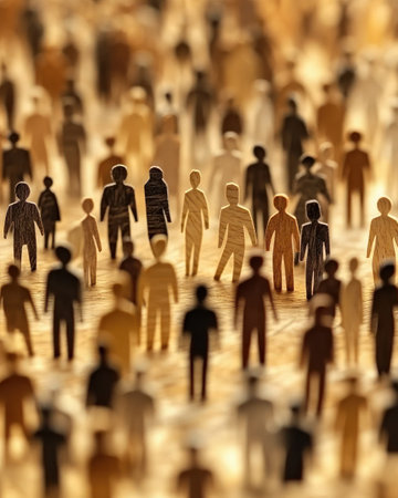 Diversity, equity, inclusion and belonging concept. DEIB. DEIの素材