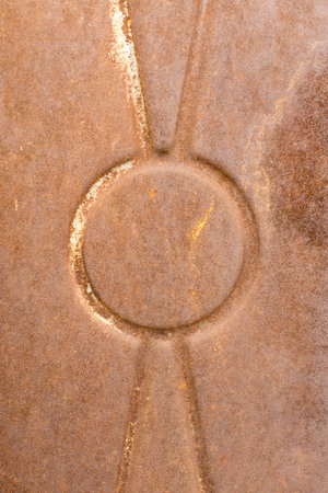 Background texture of Rusted steel