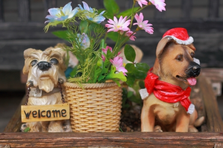 Dog Statueの写真素材