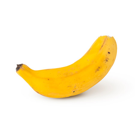 Banana isolated on white background.の写真素材