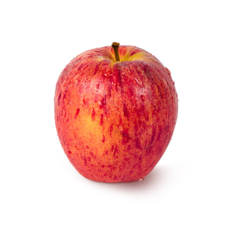 whole Apple isolated on white background.の写真素材