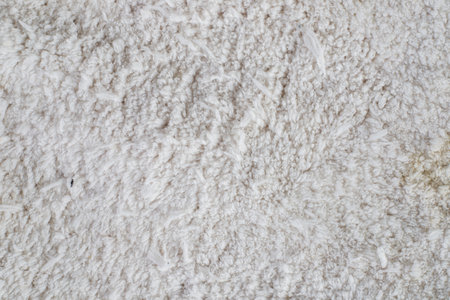 Linen Mat Texture Background White.の写真素材