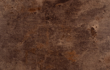 Texture of old rustic wall covered with brown paint. Abstract background for design.の写真素材