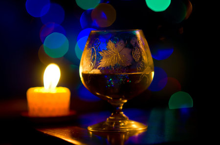 beautiful bokeh, romantic celebration