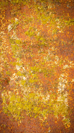 Texture of an old rusty metal surface. Retro style. Wallpaper, background, cover.