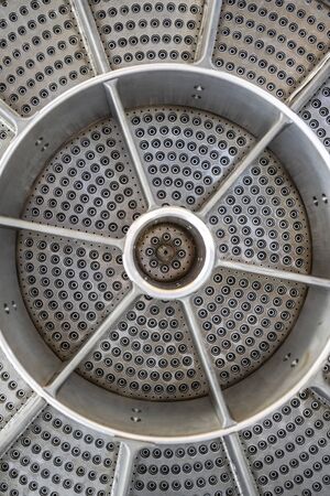 Industrial air accelerator with many small nozzles for injecting air into the combustion chamber of a rocket engine as a symbol of increased opportunities in team playの写真素材