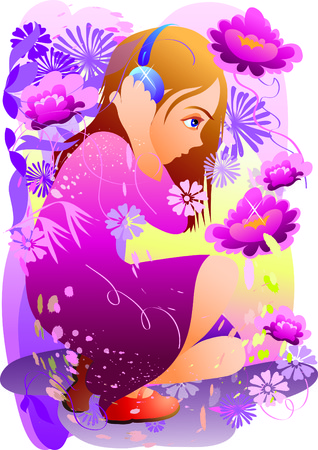 This image is a vector illustration and can be scaled to any size without loss of resolution. This image will download as a .eps file. You will need a vector editor to use this file (such as Adobe Illustrator)のイラスト素材