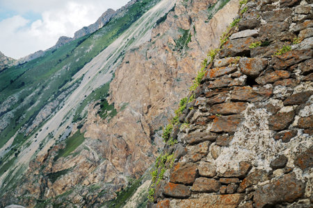 mountains stones background landscape mountain walls