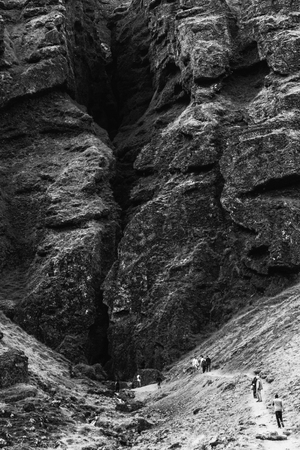 Snaefellsnes cavernの写真素材