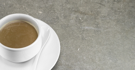 Cup of coffee in loft style.の写真素材