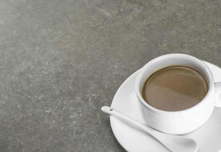 Cup of coffee in loft style.の写真素材