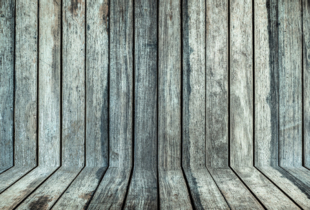 Wood panel texture  wall interior background  perspectiveの写真素材