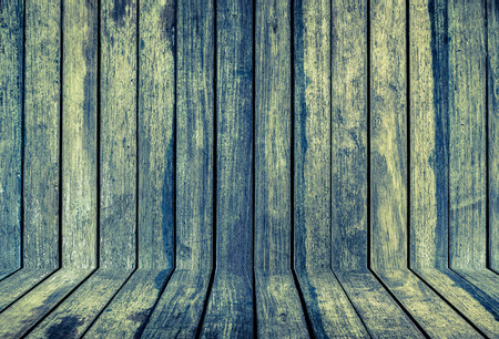 Wood panel texture  wall interior background  perspectiveの写真素材