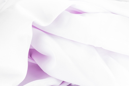 white fabric texture for backgroundの写真素材