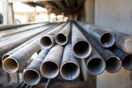 Old iron pipe