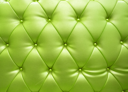Green upholstery leather as texture and patternの写真素材