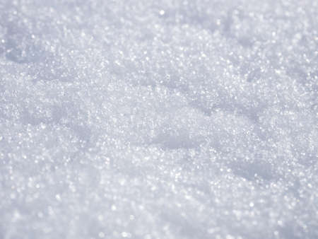 Selective focus. Winter natural texture background with white snowの写真素材