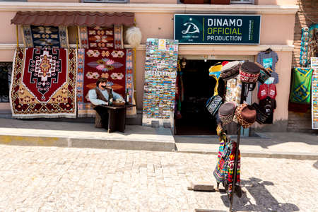 Tbilisi, Georgia - June 15, 2016: Souvenir and gift shop in the center of Tbilisi, Georgia.のeditorial素材