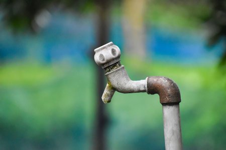 A source of Water In Bangladesh.water Tap.の写真素材