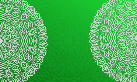 Abstract colorful Mandala design background.のイラスト素材