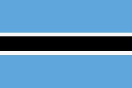 Flag of Botswana background illustration large fileの写真素材