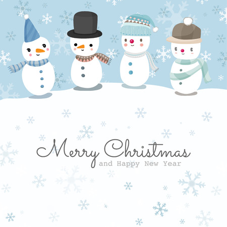 Vector Christmas Greeting Card. Merry Christmas lettering and backgroundのイラスト素材
