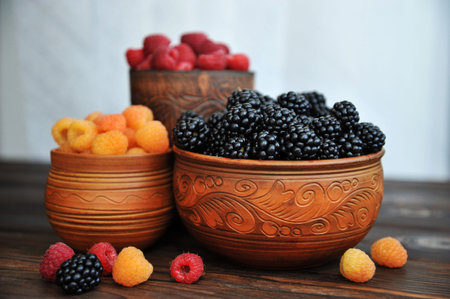 raspberries and hedgehogs
