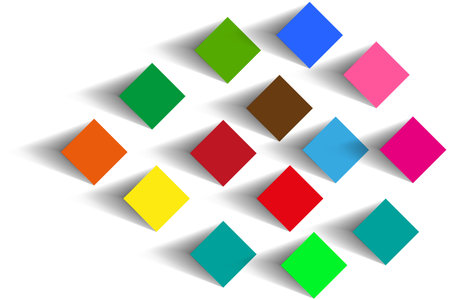 squares background vector illustrationのイラスト素材