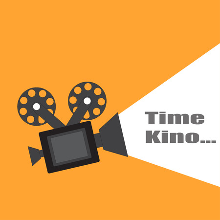 Time Kino vector design illustrationのイラスト素材