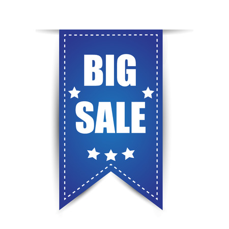 tag big sale with shadowのイラスト素材
