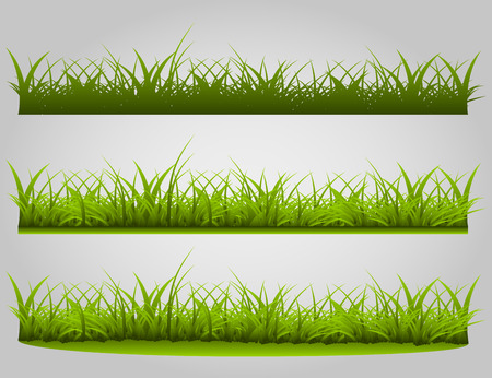 variety of grassのイラスト素材