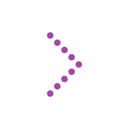 Modern flat colored arrow, great design for any purposes. Art vector illustration. Simple isolated pictogram.のイラスト素材