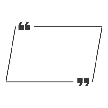 Quote bubble. Quote. Quote template.のイラスト素材