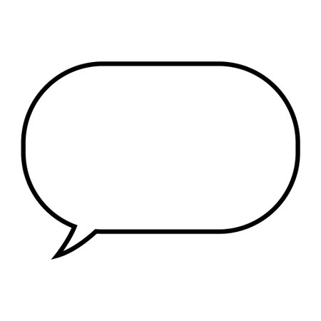 Speech bubble. Dialog icon. Dialogue symbol.のイラスト素材