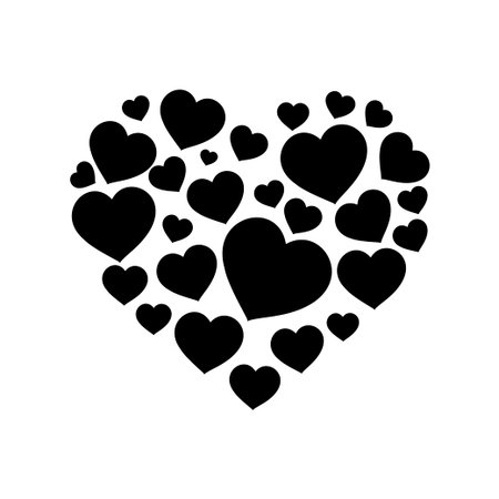 Heart icon.のイラスト素材