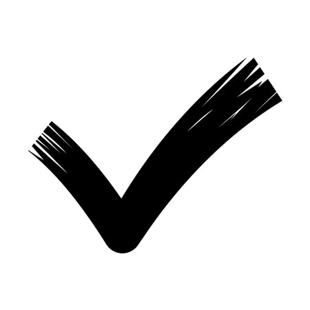 Check mark. Vote icon.のイラスト素材