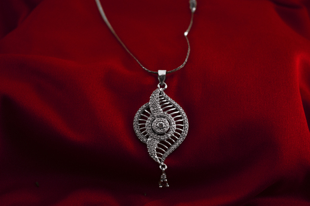 Artificial Diamond Stubbed Jewelryの写真素材