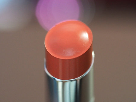 Closeup macro view of red bullet lipstick textureの写真素材