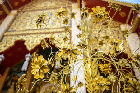 gold templeの写真素材