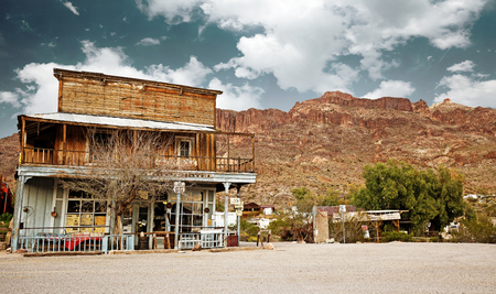 old west general store in the Arizona desertのeditorial素材