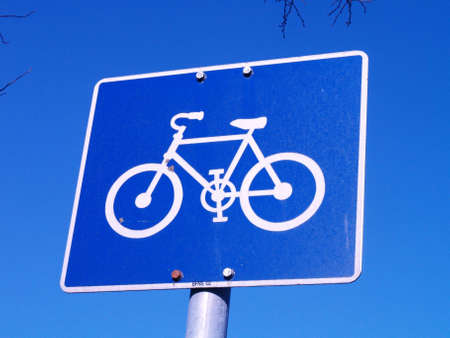 bike signの写真素材
