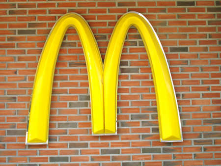 McDonalds logoのeditorial素材