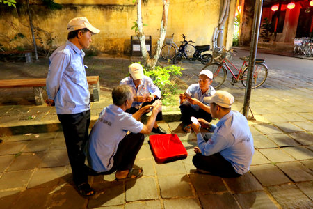 Hoi An, Vietnam, June 15, 2020: People of HOI AN, VIETNAM 2020のeditorial素材