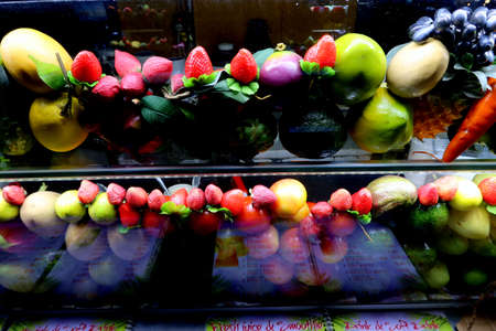 Food in Cho Hoi An local Market  HOI AN, VIETNAMの写真素材