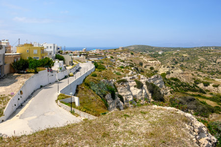 The traditional Greek village of Kefalos on the island of Kos. Greeceの写真素材