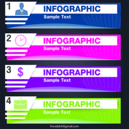 infographicのイラスト素材