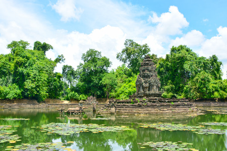 Angkor Wat, Najpan Temple, Siem reap, Cambodia.の写真素材
