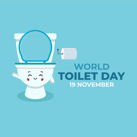 Stock Vector World Toilet Day for your Project and Othersのイラスト素材