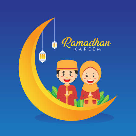 Stock Vector Ramadhan Kareem Background for your Project and Othersのイラスト素材
